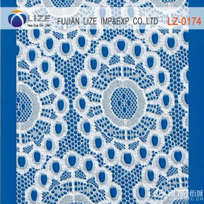 蕾絲花邊面料LZ-0174 為服裝設計注入精致靈魂的輔料優選